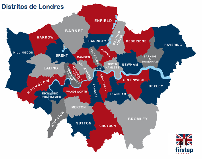 Distritos y barrios de Londres